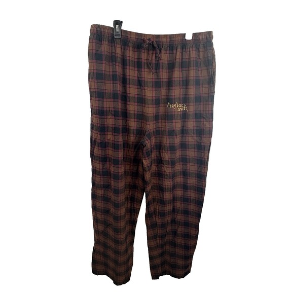 Evermore Taylor Swift Plaid Flannel Pajama Pants Size 4X
